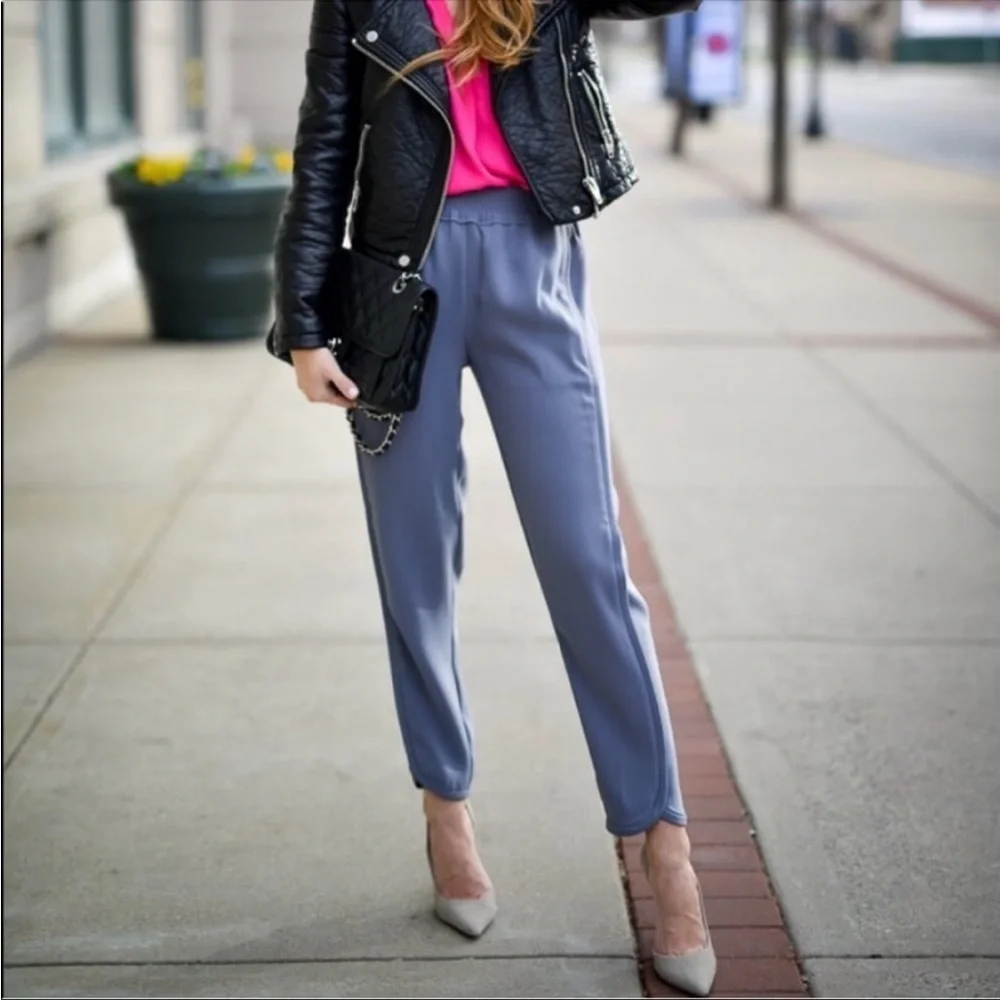 J. Crew Grey Elastic Reese Joggers